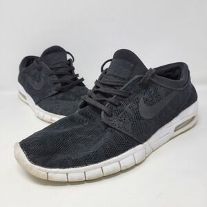 Nike SB Stefan Janoski Max Black Mesh Skate Shoes 631303-022 Mens 11
